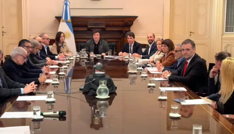 Milei y su Gabinete se reunieron para evaluar medidas y cooperar con Israel