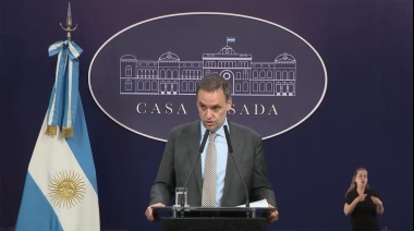 Manuel Adorni: “Evidentemente, el Estado tan presente no está en esos lugares“