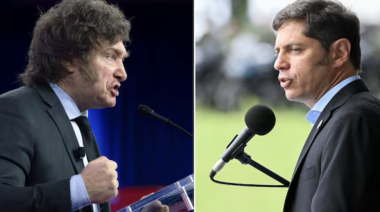 Milei y Kicillof definen la campaña con actos finales en la recta electoral