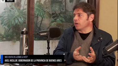 Kicillof indignado con un video editado que difundieron desde el oficialismo