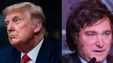 Milei felicitó a Trump: "Saben que pueden contar con Argentina"