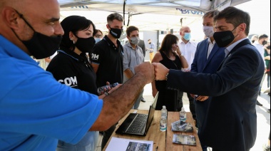 Kicillof, García y Cascallares, presentes en operativos por DNI