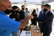 Kicillof, García y Cascallares, presentes en operativos por DNI