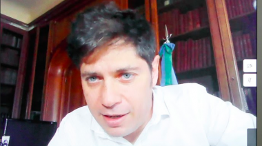 Kicillof con intendentes de cara a una nueva extensión de la cuarentena