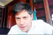 Kicillof con intendentes de cara a una nueva extensión de la cuarentena
