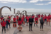 Las bajadas con guardavidas en esta primera etapa del Operativo de Seguridad en Playa