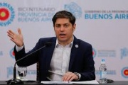 Kicillof: ‘’la obra pública es central para poner en movimiento la economía’’