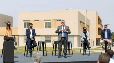 Alberto Fernandez entregó viviendas para familias de La Rioja, Mendoza, Santiago del Estero, Misiones y Buenos Aires