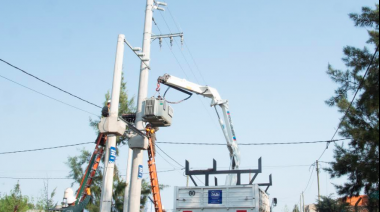 Obras de mejora eléctrica en Parque Sicardi