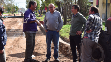 Harispe conversó sobre obras con el ministro Katopodis