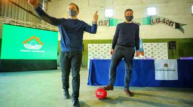 Lanzan el programa “Clubes en Obra” en Esteban Echeverría