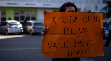 La policía bonaerense continúa con las protestas pese al anuncio de Berni