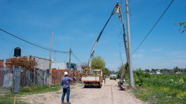 Edelap renovó redes troncales que brindan suministro a la ciudad de Berisso