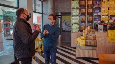 Campana: Abella pondera el cumplimiento de protocolos en los comercios locales