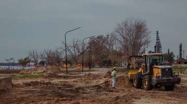 Avanza la obra de la nueva Costanera de Campana