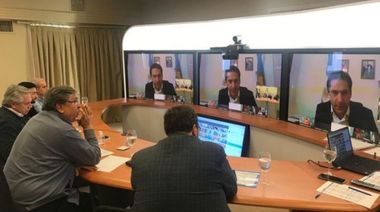 Acá y allá: Alberto Fernández dialogó con intendentes y también con Macron