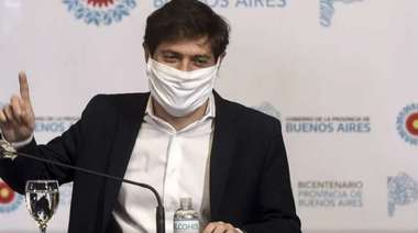 Axel Kicillof, sobre la cuarentena: “Los especialistas nos han dado elementos para fortalecer el aislamiento”