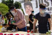 Familiares de Fernando Baez Sosa realizaron colecta