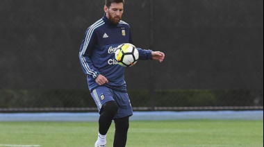 Con Messi en el predio de Ezeiza, la selección se prepara para enfrentar a Ecuador