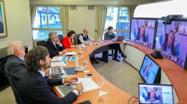 Previo a los anuncios, Alberto Fernández se reunió con gobernadores