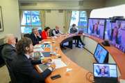 Previo a los anuncios, Alberto Fernández se reunió con gobernadores