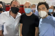 Larreta y Vidal visitaron a referentes de la tercera