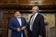 Alberto Fernández: “Diego era Argentina en el mundo y nunca le vamos a poder pagar tanta alegría”