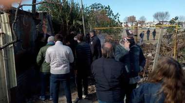 La Municipalidad de Tres de Febrero intervino luego de una denuncia por toma de terreno