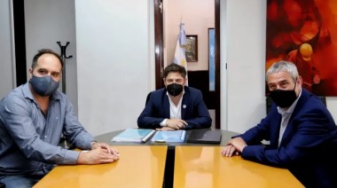 Ferraresi se reunió con Kicillof para empezar a tratar planes de construcción de viviendas