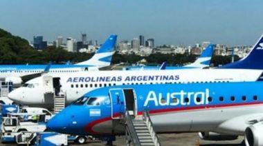 Se fusionan Aerolíneas y Austral para afrontar la crisis económica