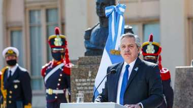 Alberto Fernández: la figura de San Martín “debería ser un modelo de conducta a seguir”