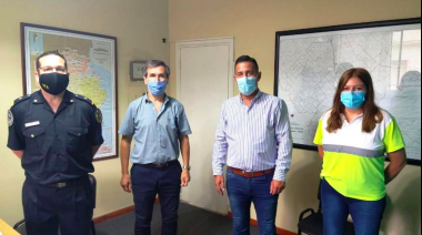 Harispe con nuevas autoridades policiales