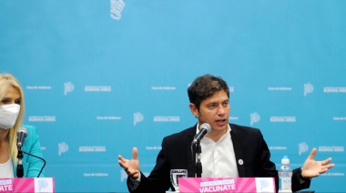 Kicillof anunció la extensión del horario nocturno hasta las 2 en la provincia de Buenos Aires