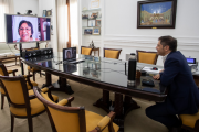 Kicillof se reunió con Milagro Sala por videoconferencia