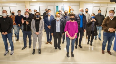 Encuentro de intendentes de la primera y tercera sección en Berazategui