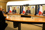 Alberto Fernández se reunió con Macron