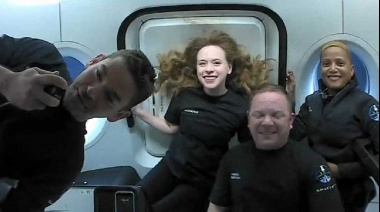Regresó a la Tierra la misión turística de SpaceX