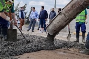 Comenzaron las obras de pavimentación en distintos barrios