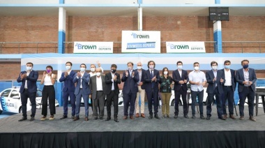 Watson con Cafiero y Kicillof por el Programa de Fortalecimiento de la Seguridad