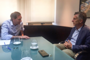 Garro se reunió con Macri con varios temas en la agenda central