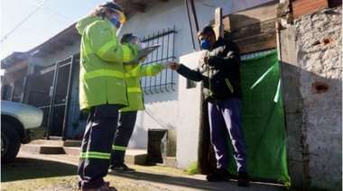 Por el COVID-19, controlan a más de 4 mil vecinos de diez barrios platenses