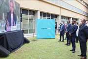 Alberto Fernández inauguró el sector Covid-19 en el Hospital del Bicentenario