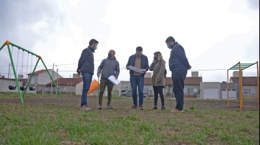 Realizan obras en el Barrio Bancario III