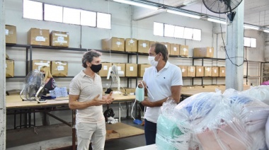 El Municipio recibió donación de insumos médicos por parte de fábrica textil