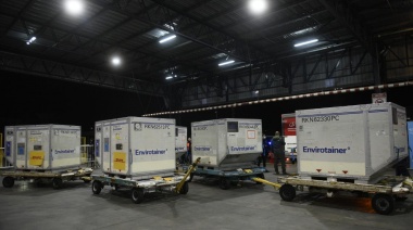 Llegaron 2.148.600 vacunas de AstraZeneca contra el Covid-19