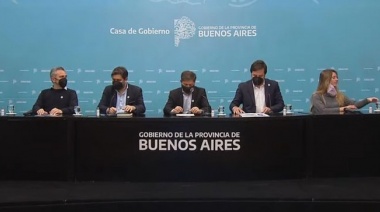 El gobernador bonaerense anunció nuevas medidas relacionadas con la situación epidemiológica de la provincia
