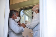 Realizaron testeos a vecinos de Arana y Sicardi
