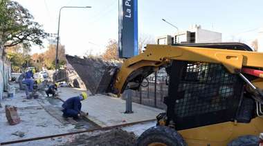 La Plata: retoman los trabajos en el sector de la Estación de Trenes