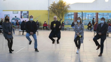 “Estamos dando un gran paso para que los chicos vuelvan a las clases presenciales”