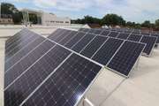 Paneles solares en el Hospital Municipal de Santa Teresita